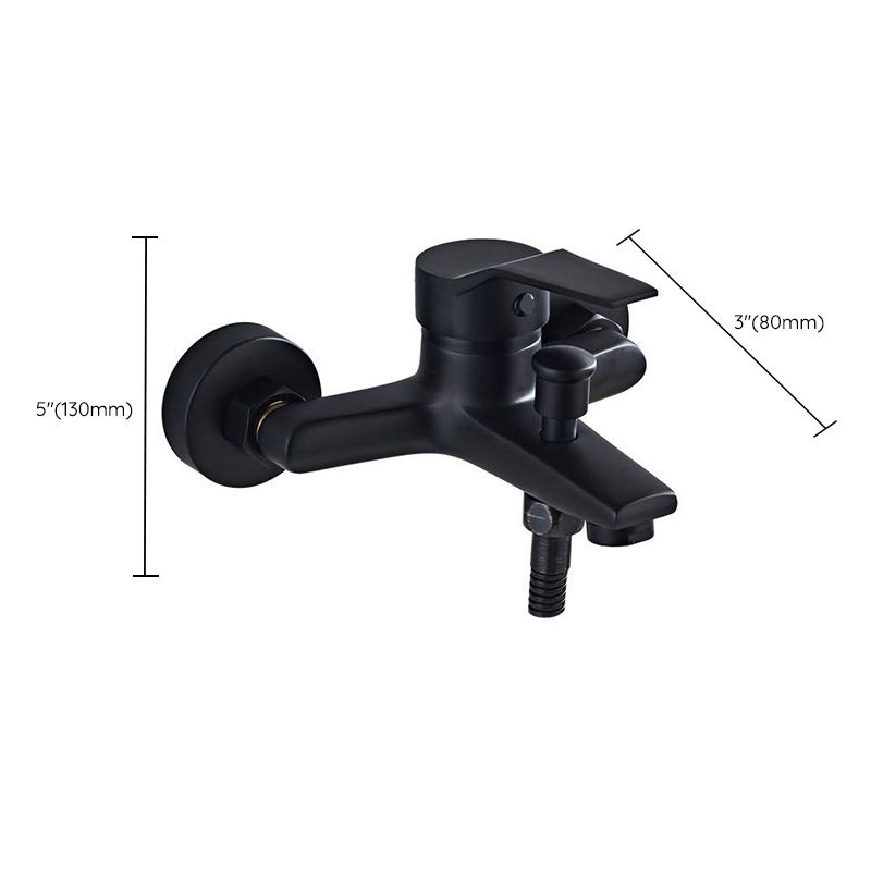 Lisslune | Modern Silver Faucet Copper with 1-Handle 2-Hole Bathroom Faucet