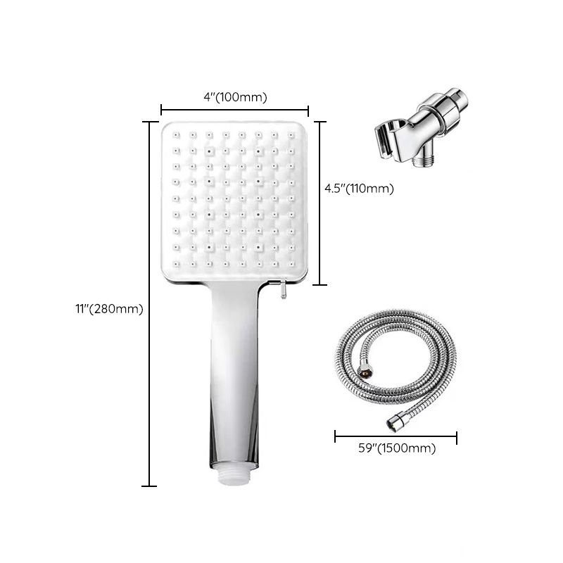 Lisslune | Classic Handheld Showerhead Standard Round Showerheads in Silver