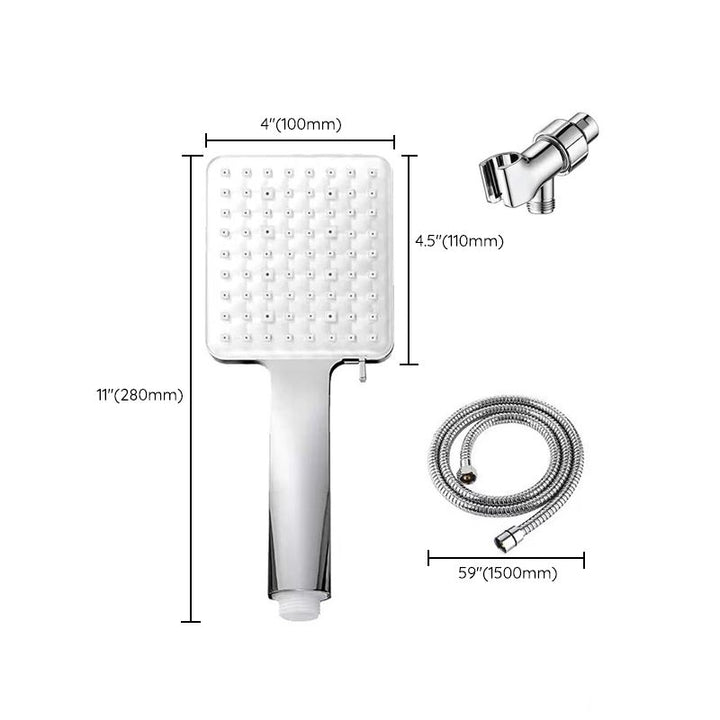 Lisslune | Classic Handheld Showerhead Standard Round Showerheads in Silver