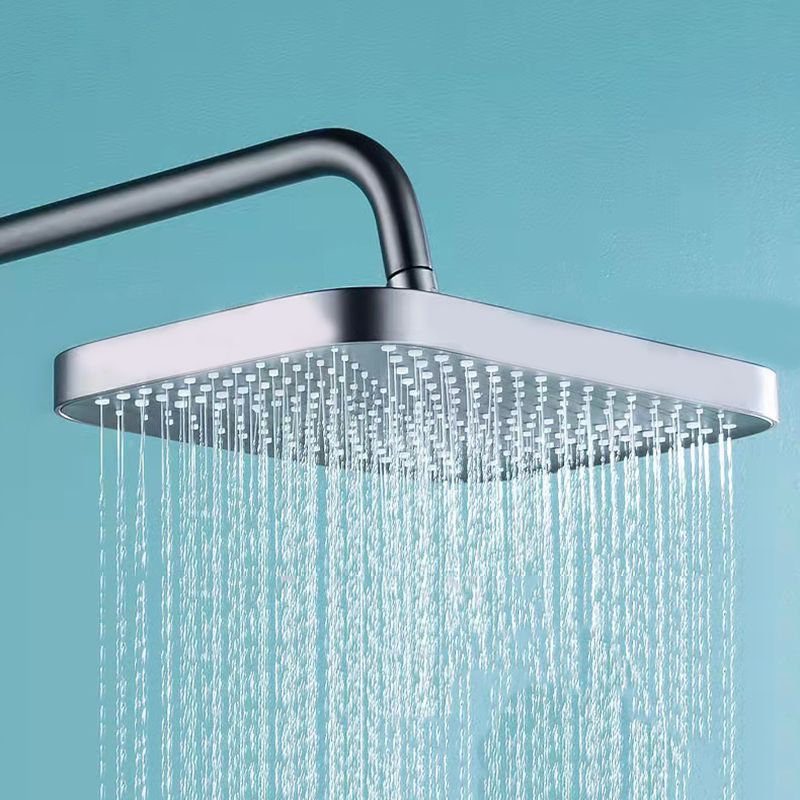 Lisslune | Modern adjustable swivel shower head metal shower fixture on the wall