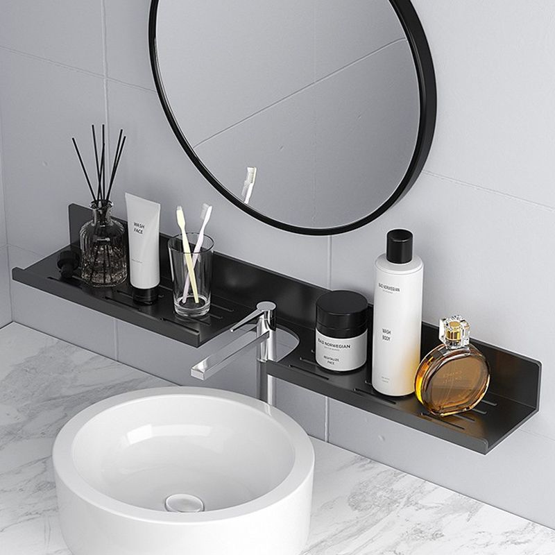 Lisslune | 2-piece modern bathroom hardware set bathroom shelf made of aluminum