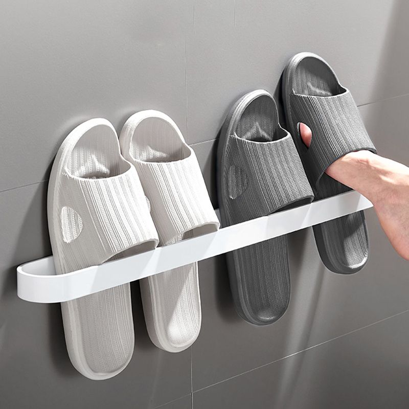Lisslune | Minimalist Bathroom Accessories Set Metal Slipper Rack/Towel Holder