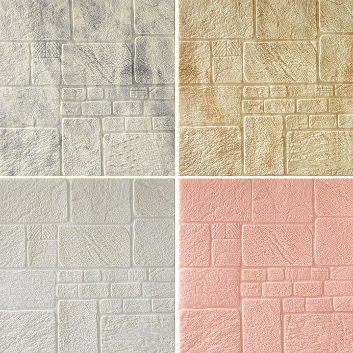 Lisslune | 3D artificial stone panel wall industrial style living area wall panel (1-Pack)