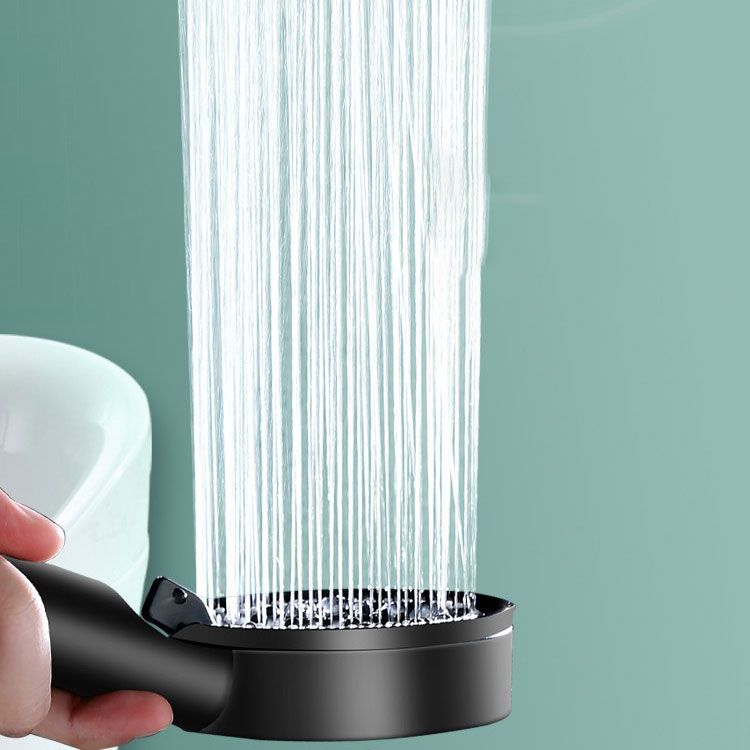 Lisslune | Contemporary shower head combination hand shower plastic wall-mounted round shower combination