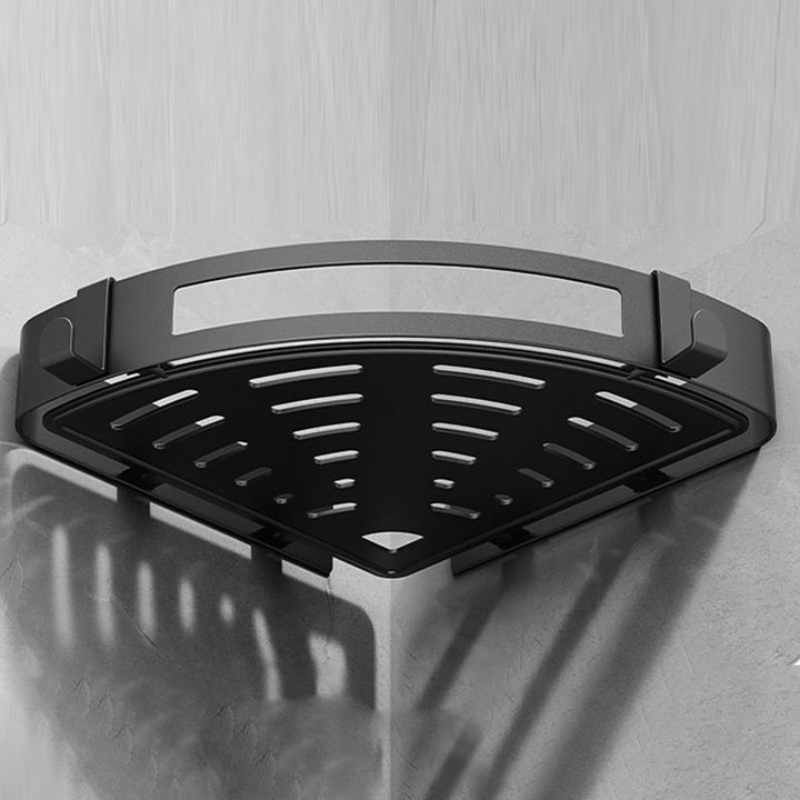 Lisslune | Minimalist black bathroom accessory set paper holder towel bar bath hardware set