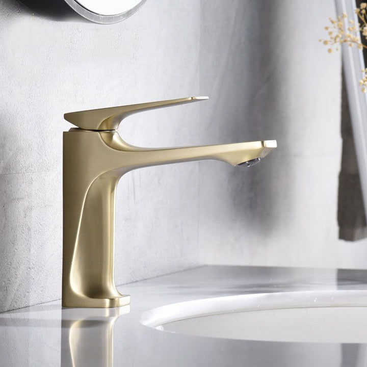 Lisslune | Glam Centerset Faucet Pure Color Sink Faucet for the Bathroom