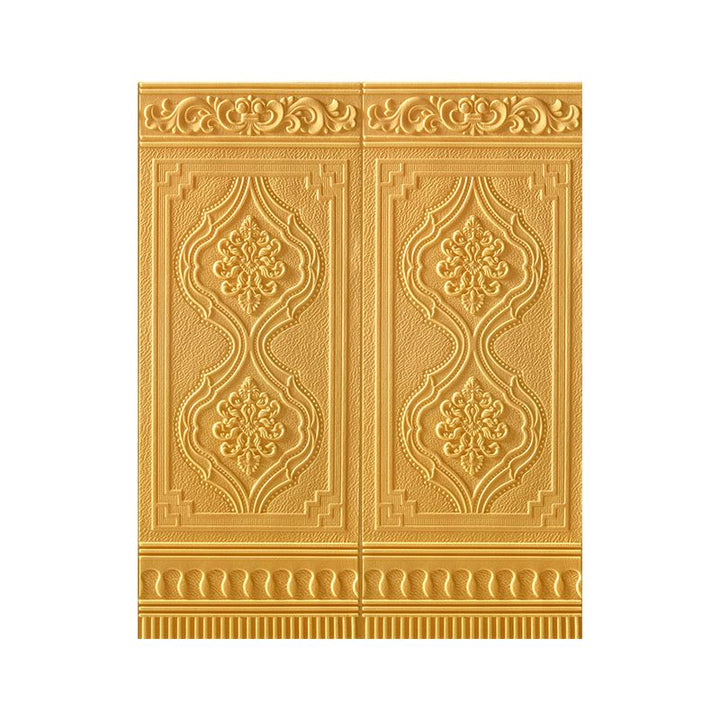 Lisslune | Wall Panel 3D embossed Peel and Stick waterproof back panels for living room