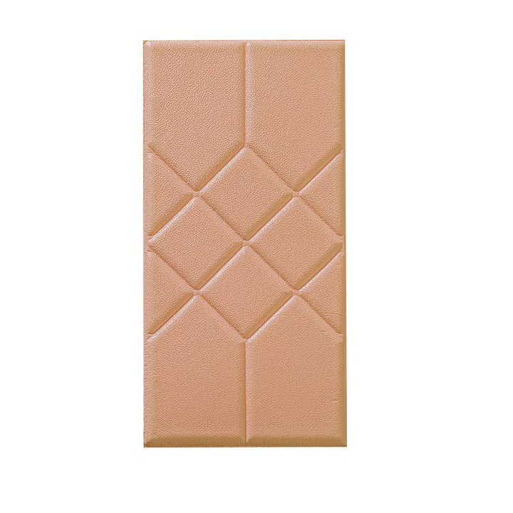 Lisslune | Modern Wall Cladding Living Room Peel and Stick 3D Embossing Waterproof Wall Cladding