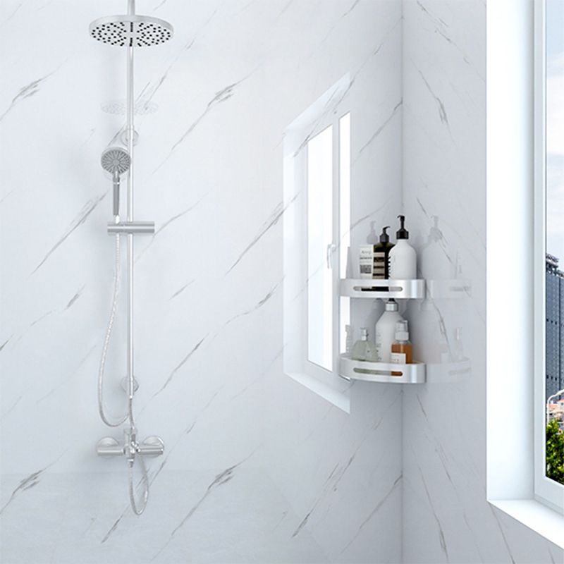 Lisslune | Modern Bathroom Splash Guard Tiles Waterproof Smooth Peel and Stick Wall Tiles