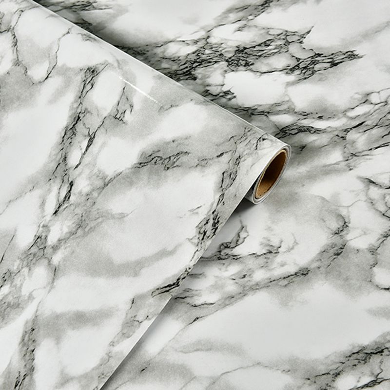 Lisslune | Rectangular Peel & Stick Mosaic Tile Modern PVC Peel & Stick Field Tile