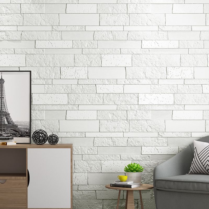 Lisslune | Industrial 3D Brick Wall Plank Bathroom Living Room Wall Panel Set of 10