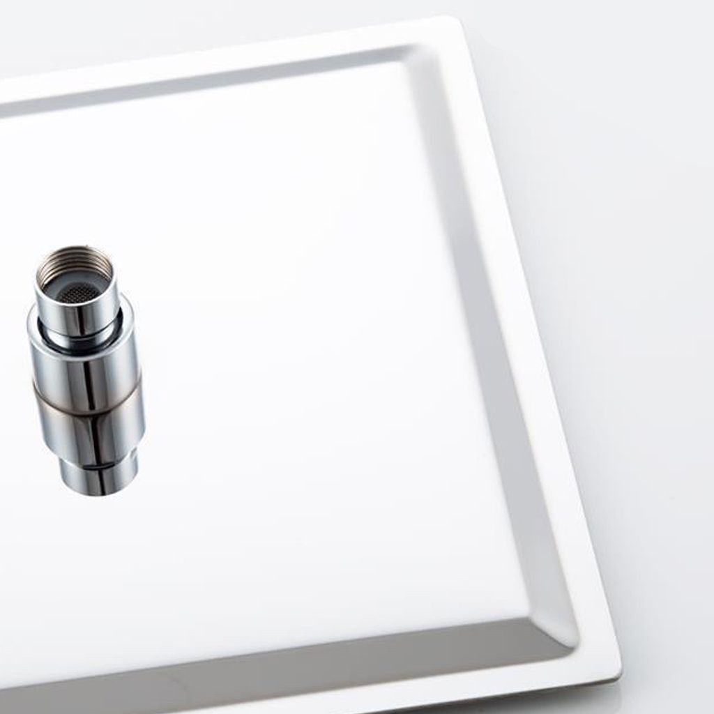 Lisslune | Stainless Steel Showerhead Combo Modern Fixed Showerhead for the Bathroom