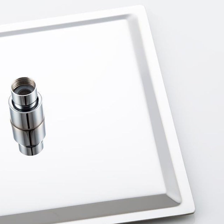 Lisslune | Stainless Steel Showerhead Combo Modern Fixed Showerhead for the Bathroom