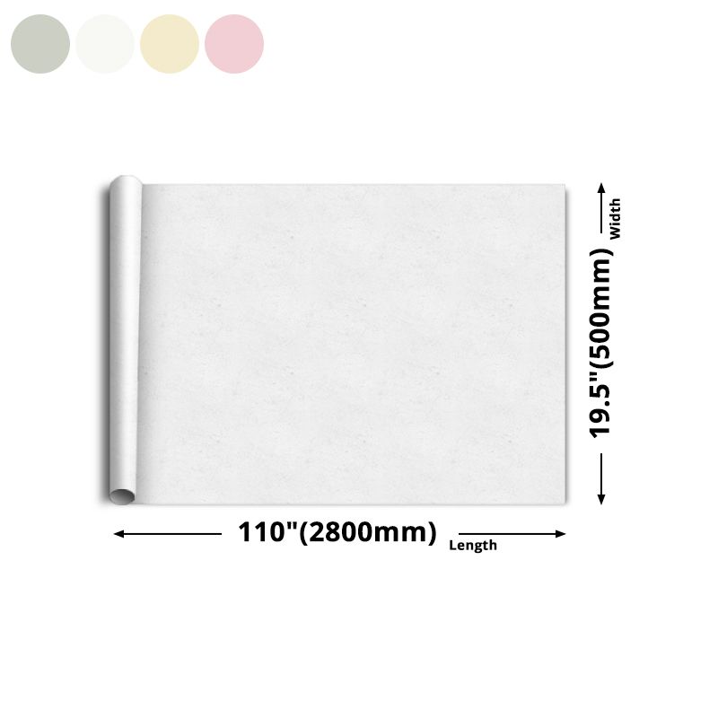 Lisslune | Modern Splash Protection Panels Single Color Removable and Adhesive Waterproof Wall Covering