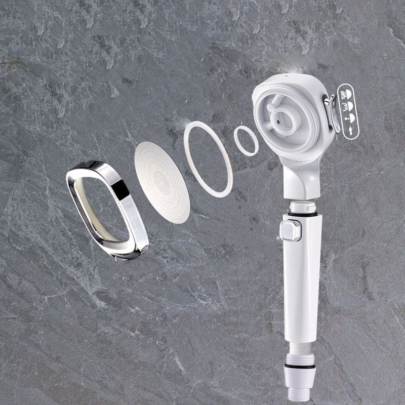 Lisslune | 4-Stage Pressure Shower Head One-Button Water Stop Handheld Shower Head
