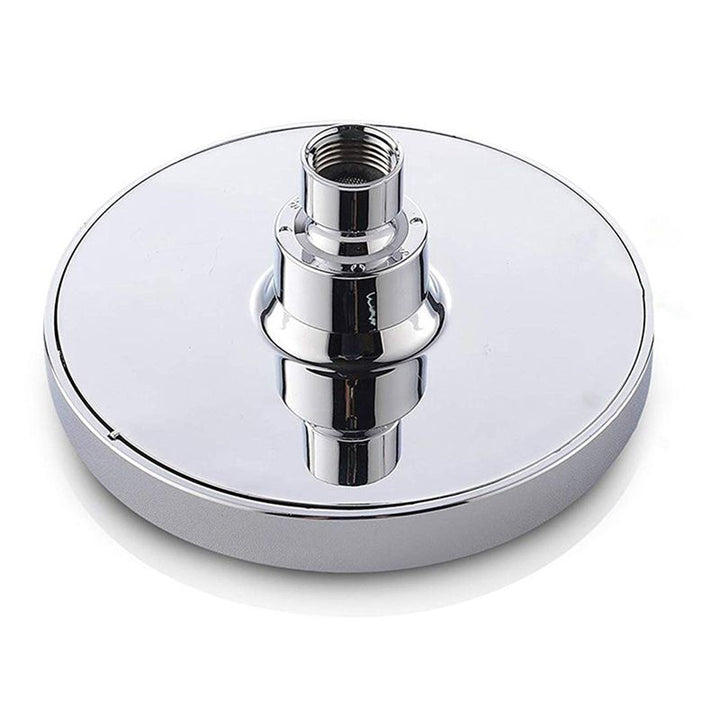Lisslune | Contemporary round fixed wall shower head Silver shower head