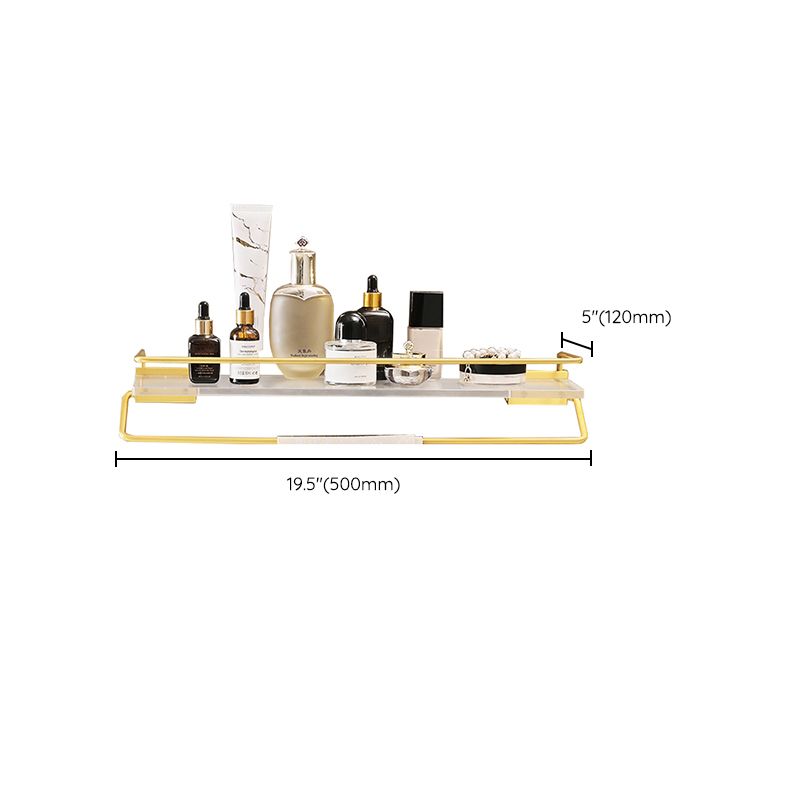 Lisslune | Metal and Acrylic Bathroom Accessories as a Single Piece or in a Set in Gold