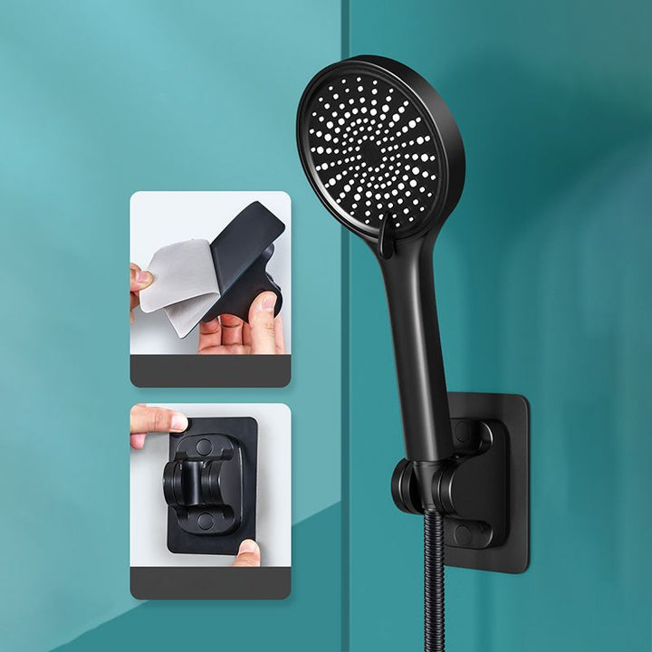 Lisslune | Contemporary Round Shower Head Pure Color Hand Shower