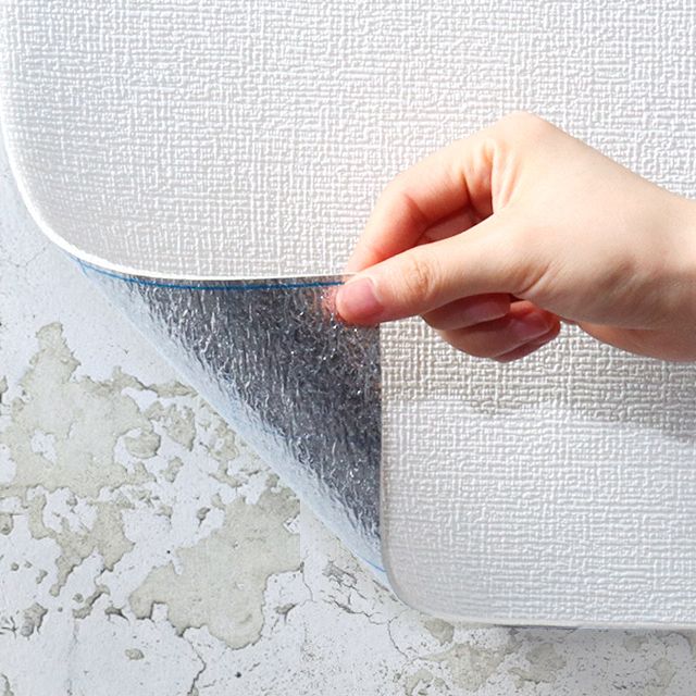 Lisslune | Modern splash protection panels Solid color wall coverings for the living room