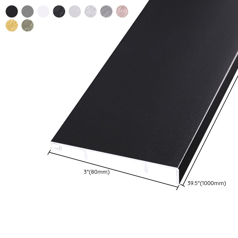 Lisslune | Fade Resistant Facade Panel Interior Metal Modern Waterproof Tin Backplate Panel