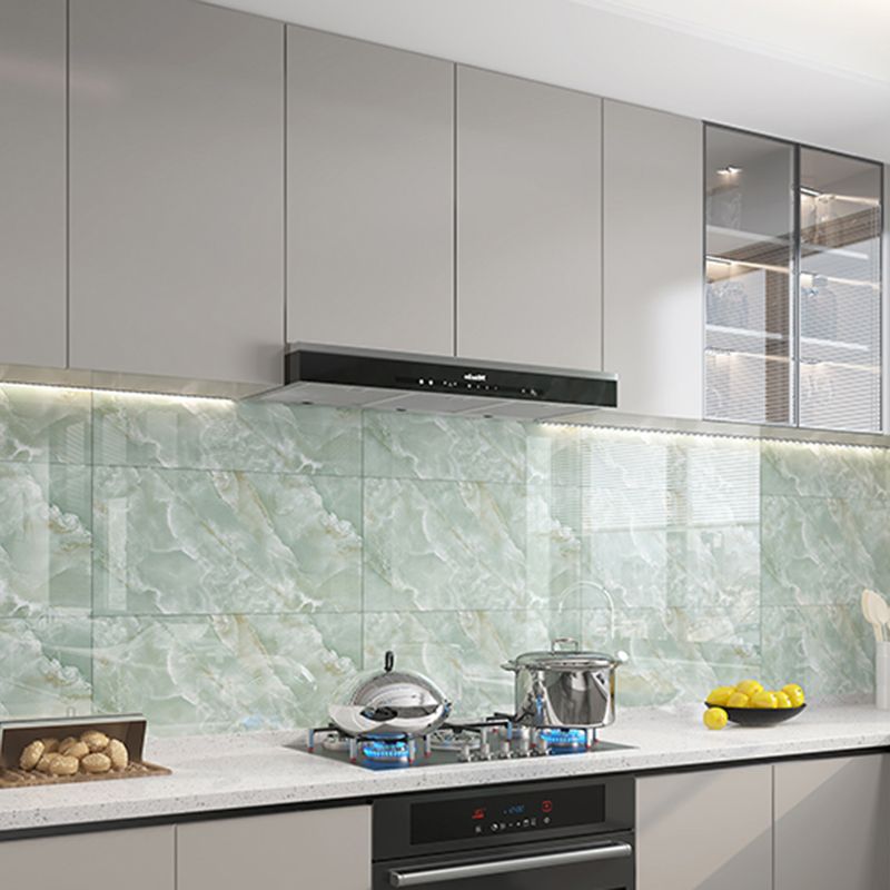 Lisslune | Modern Peel and Stick Tile PVC Rectangular 10 Pack Peel & Stick Field Tile for the Kitchen