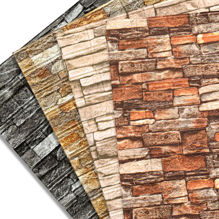 Lisslune | Artificial Stone Wall Panel Industrial Style Simple Living Living Room Wall Panel (10 Pieces)