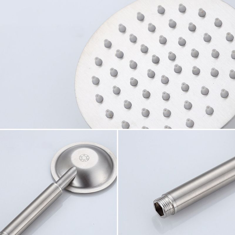 Lisslune | Contemporary Shower Combo Handheld Showerhead Stainless Steel Wall-Mounted Showerhead