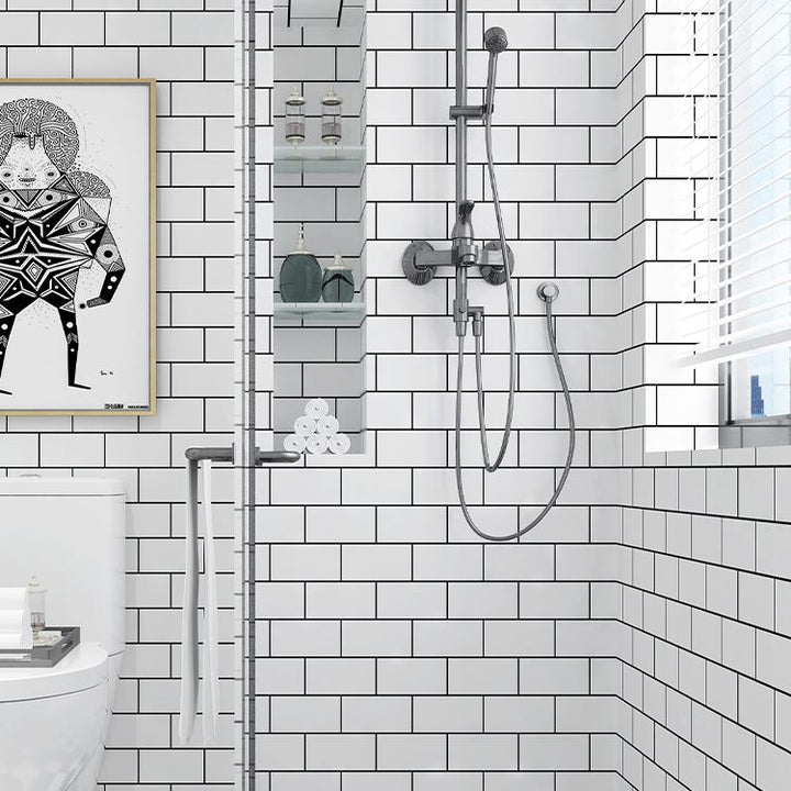 Lisslune | Modern mosaic tile for peeling and sticking for the bathroom backsplash