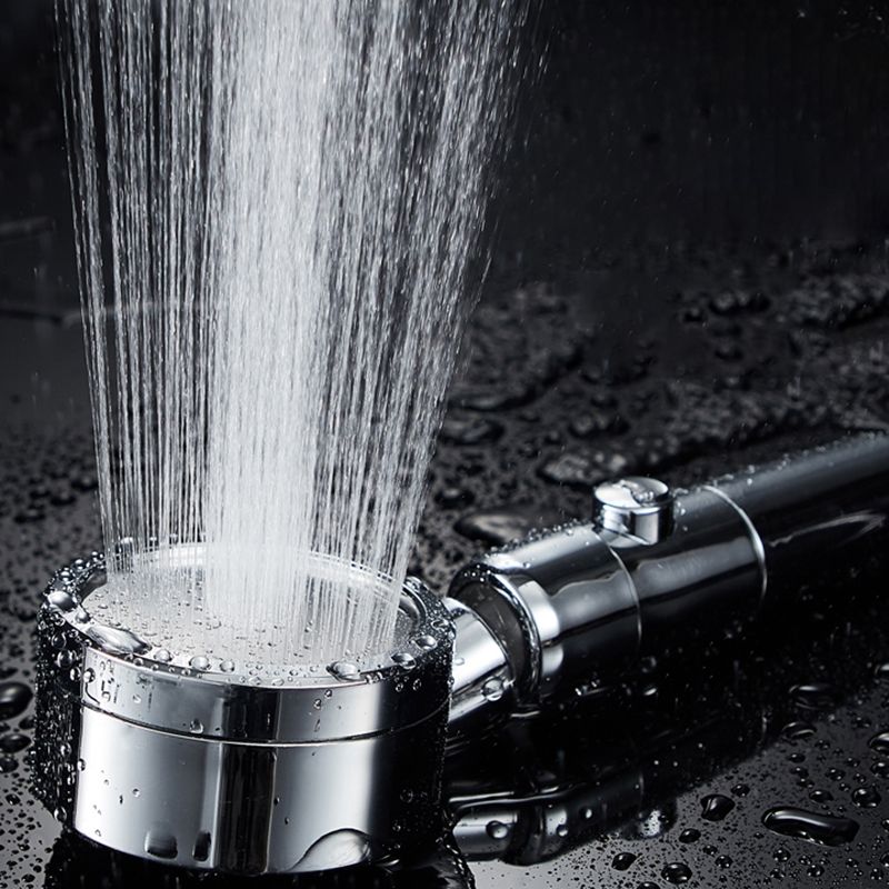 Lisslune | Contemporary 3 Beam Shower Head Adjustable Spray Pattern Rotating Hand Shower
