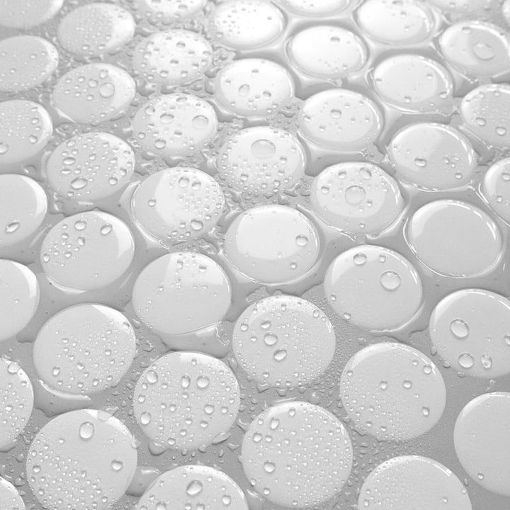 Lisslune | Modern Peel and Stick Tiles PVC Penny Round Peel and Stick Back Wall Tiles