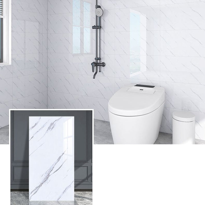 Lisslune | Field tile wallpaper plastic waterproof peel and stick back wall with rectangular shape