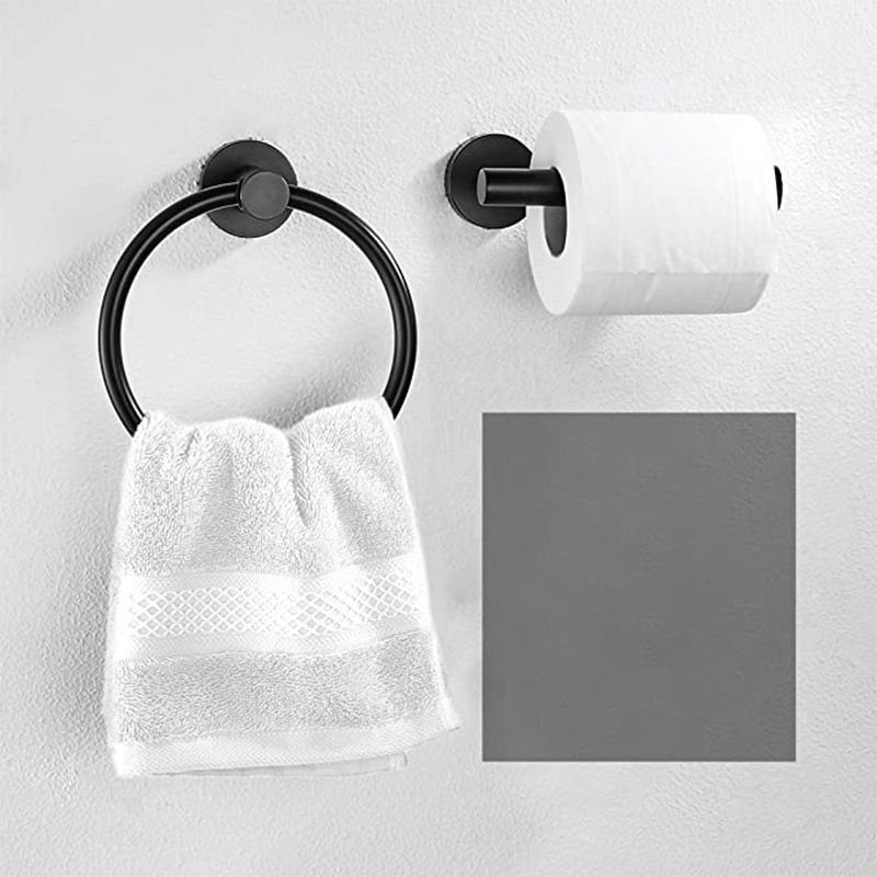 Lisslune | Traditional Bathroom Hardware Accessory Set Towel Ring/Bathrobe Hook/Towel Bar