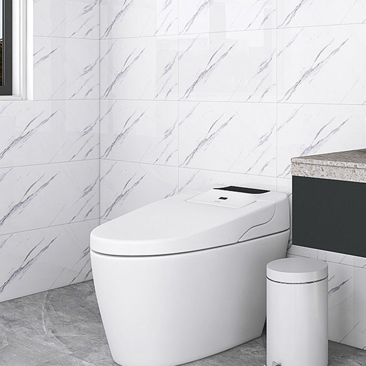 Lisslune | Contemporary Style Wallpaper Single Panel Bathroom Wallpaper with Rectangular Shape