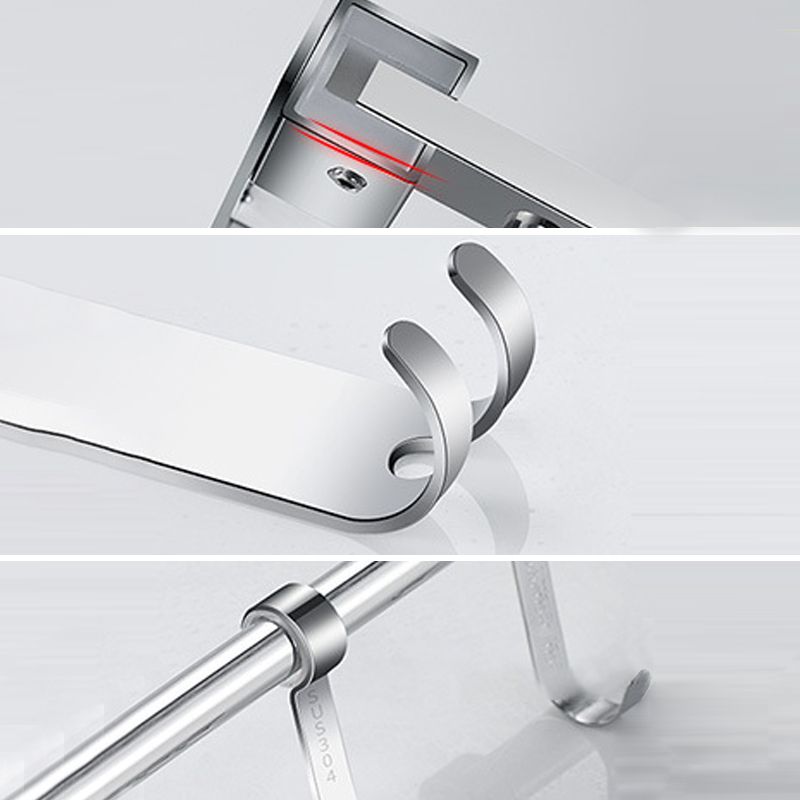 Lisslune | Modern Stainless Steel Bathroom Set Paper Holder Bathroom Shelf Bathroom Accessories