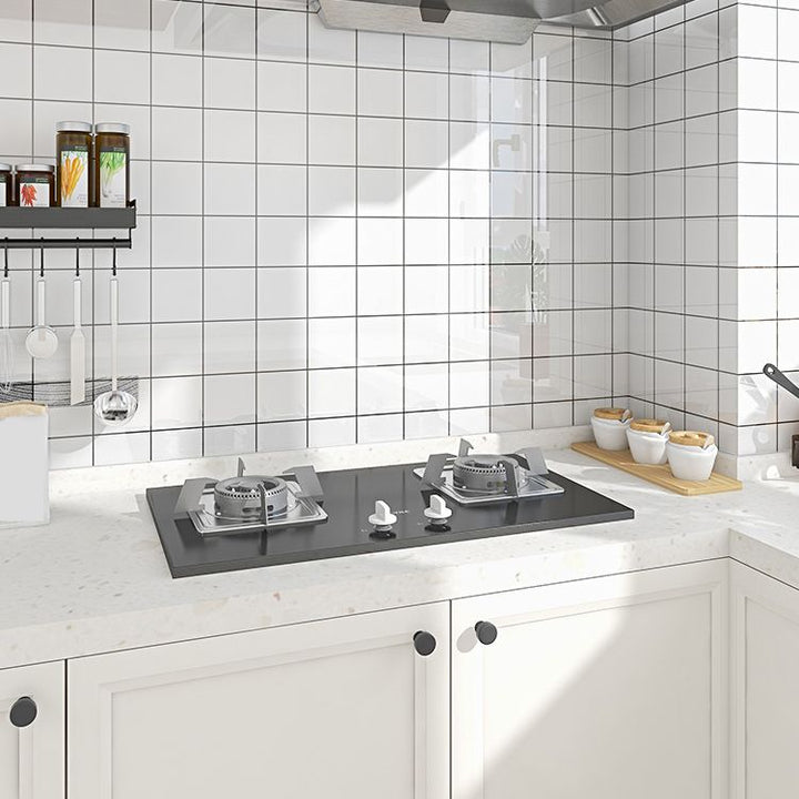 Lisslune | Plastic Peel & Stick Field Tile Waterproof Single Tile Wallpaper