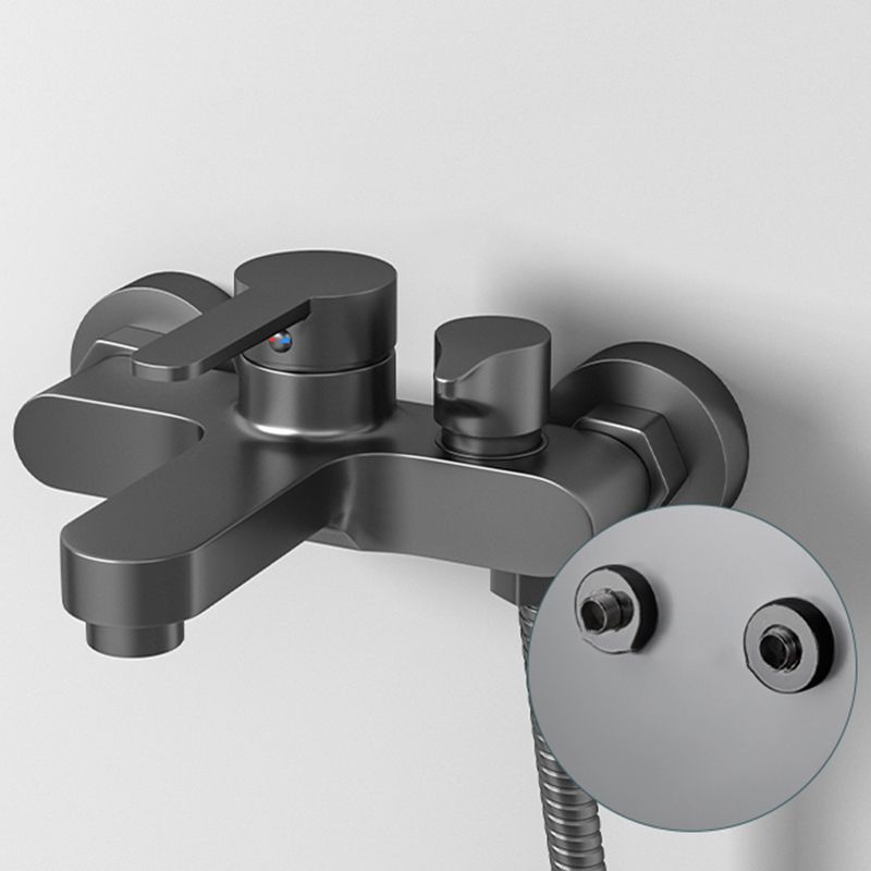 Lisslune | Contemporary Bath Filler Trim Wall Mounted Fixed Bath Fitting