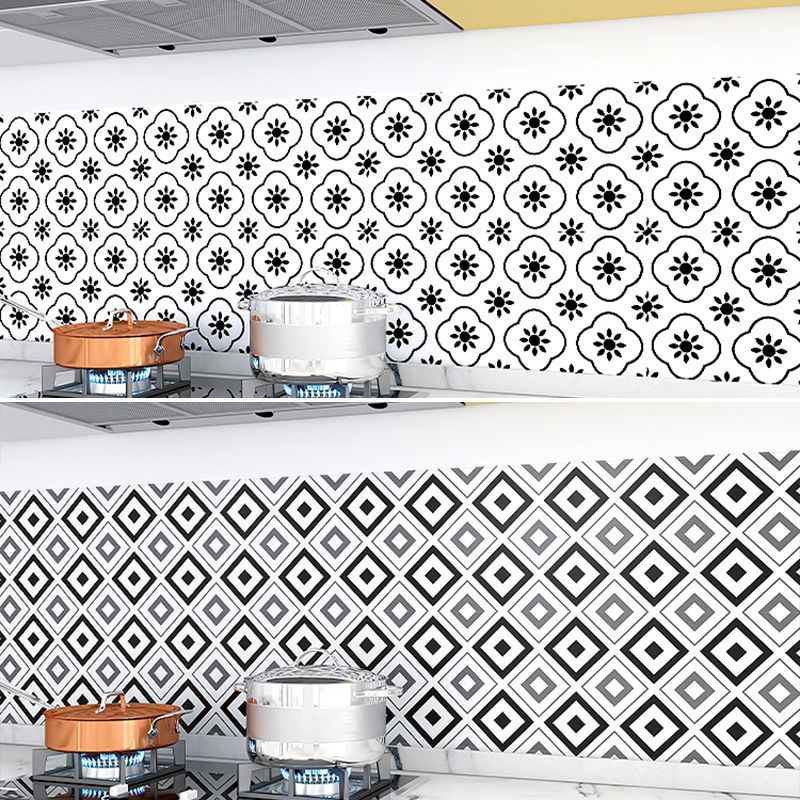 Lisslune | Modern Mosaic Tiles Waterproof Peel and Stick Back Wall Tile for the Kitchen