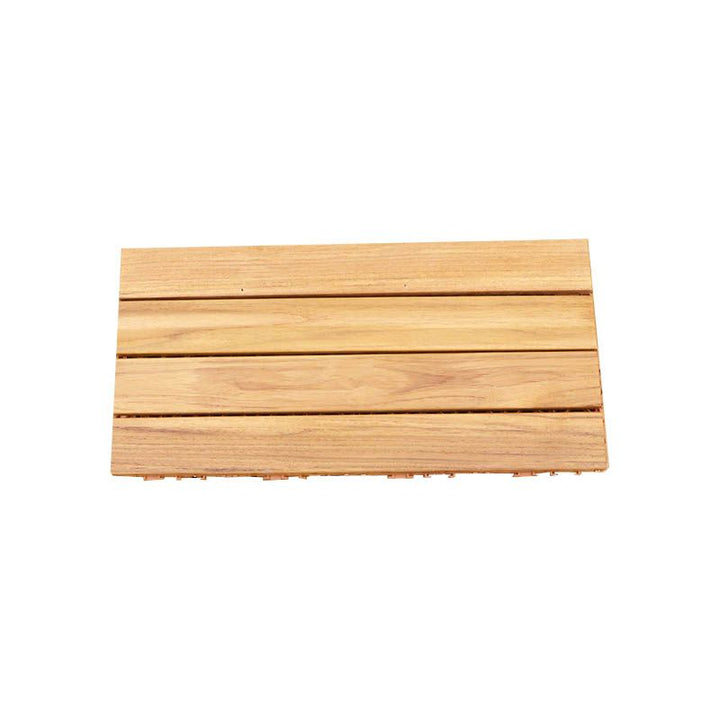 Lisslune | Connected outdoor floor tiles wooden planks
