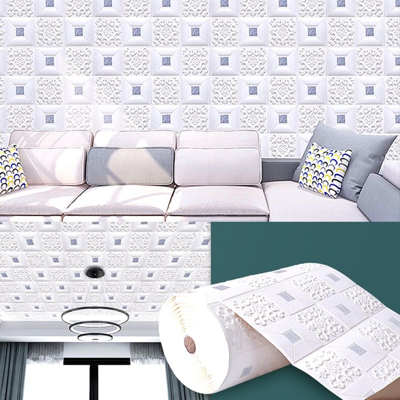 Lisslune | 3D Wall Panel Modern Style Minimalist Home Living Room Wall Shelf