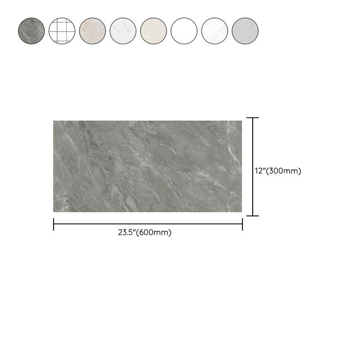 Lisslune | PVC Peel and Stick Wall Tile Modern Peel & Stick Floor Tile