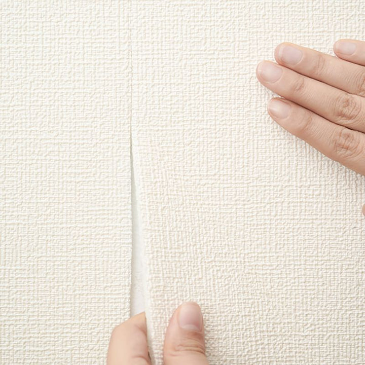 Lisslune | PVC Wall Panel for Peeling and Sticking Matte Texture Wall Covering for the Living Room