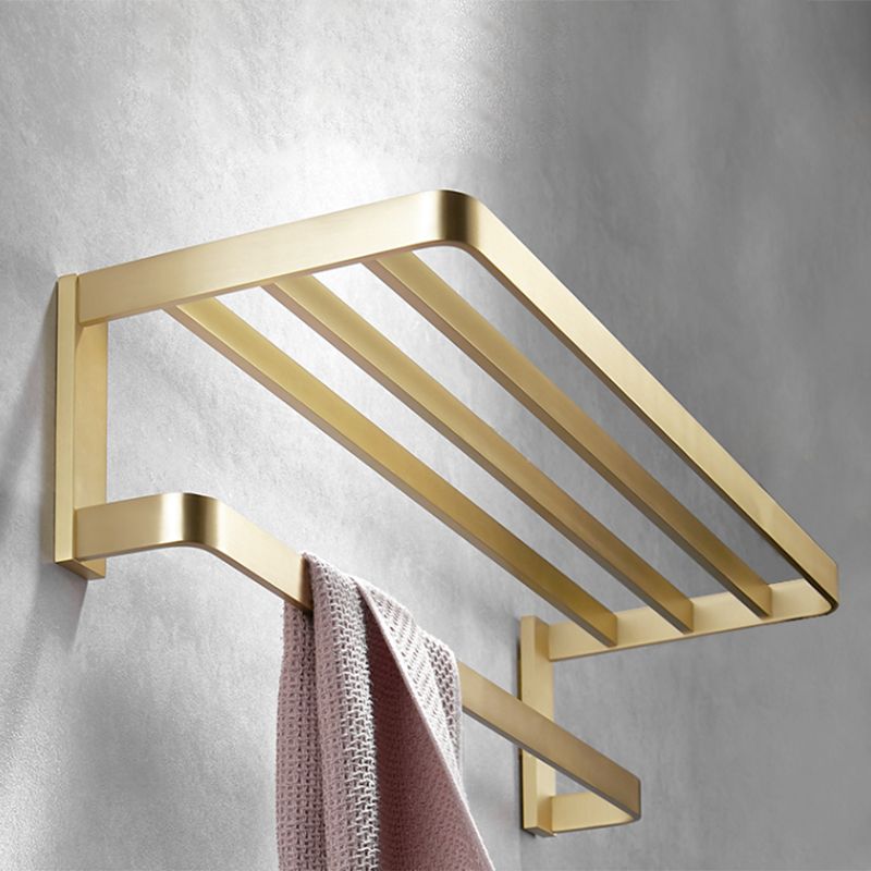 Lisslune | Brushed Brass Bathroom Hardware Set Retro Golden Bathroom Accessory Set
