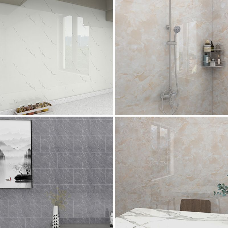 Lisslune | PVC Peel and Stick Wall Tile Modern Peel & Stick Floor Tile