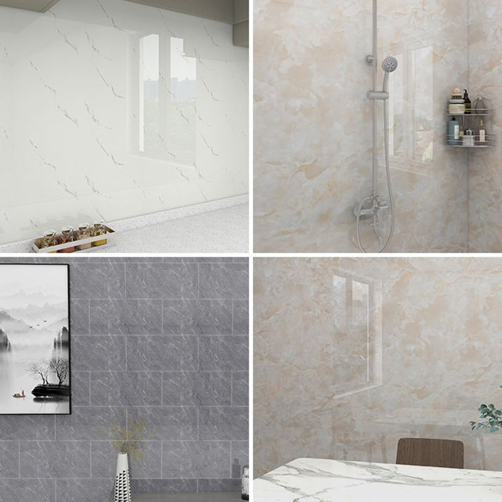 Lisslune | PVC Peel and Stick Wall Tile Modern Peel & Stick Floor Tile