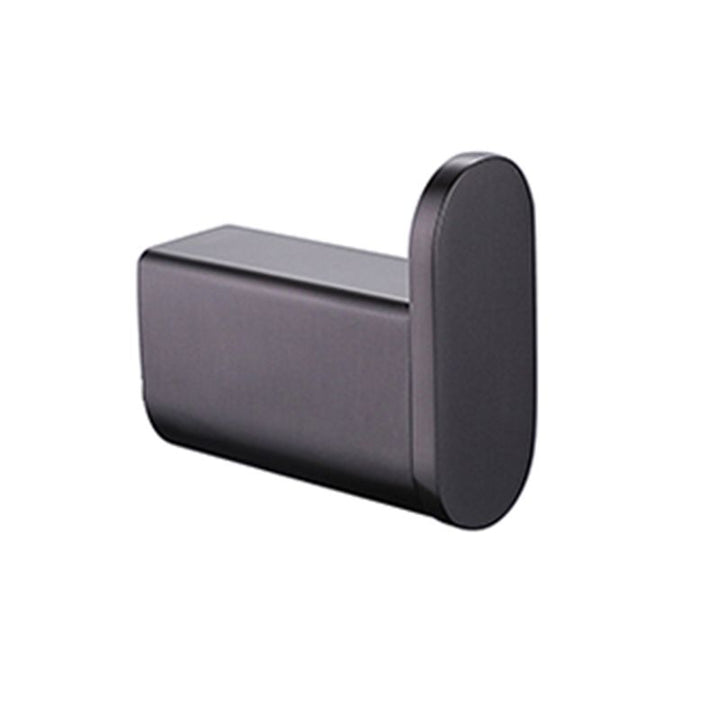 Lisslune | Dark Gray Modern Bathroom Accessory Set Stainless Steel Bathroom Accessory Set