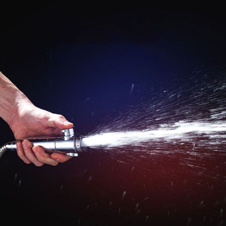 Lisslune | Modern Handheld Supercharged Showerhead Round 3 Setting Spray Head