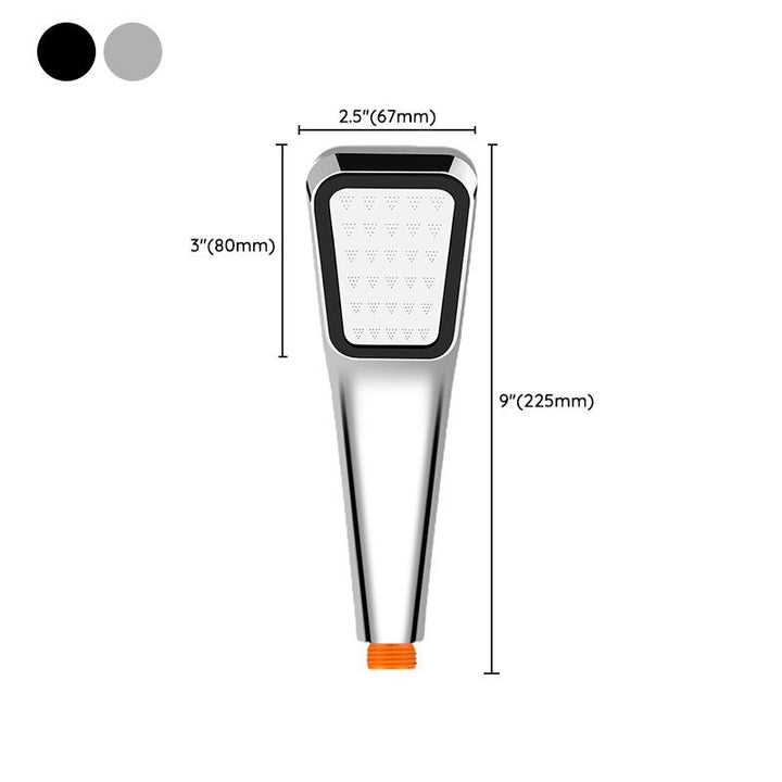 Lisslune | Traditional Style Handheld Shower Plastic Handheld Shower with Square Shape