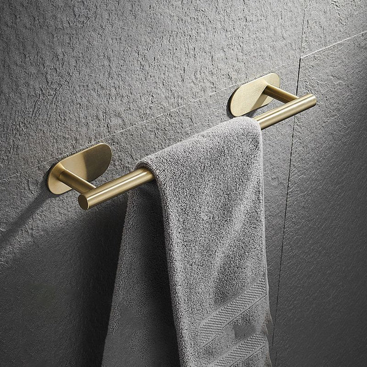 Lisslune | 4-piece traditional bathroom hardware set with towel ring/paper holder & bath towel hook