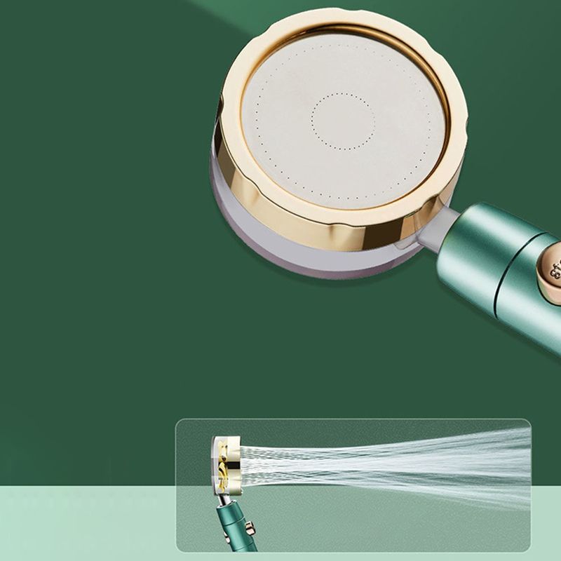 Lisslune | Modern Shower Head for the Bathroom 2-Jet Massage Rain Shower Round Wall-Mounted Shower Head