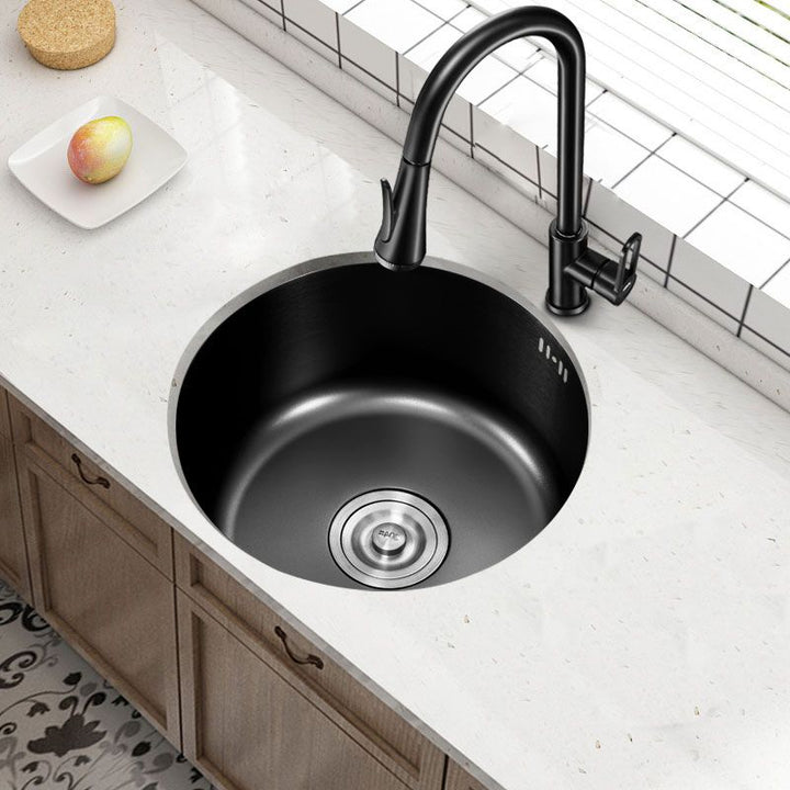 Lisslune | Contemporary Style Kitchen Sink Stainless Steel Kitchen Sink with Single Bowl
